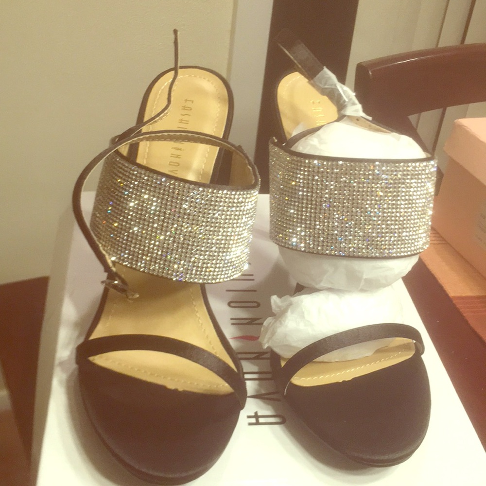 Rhinestone Heels